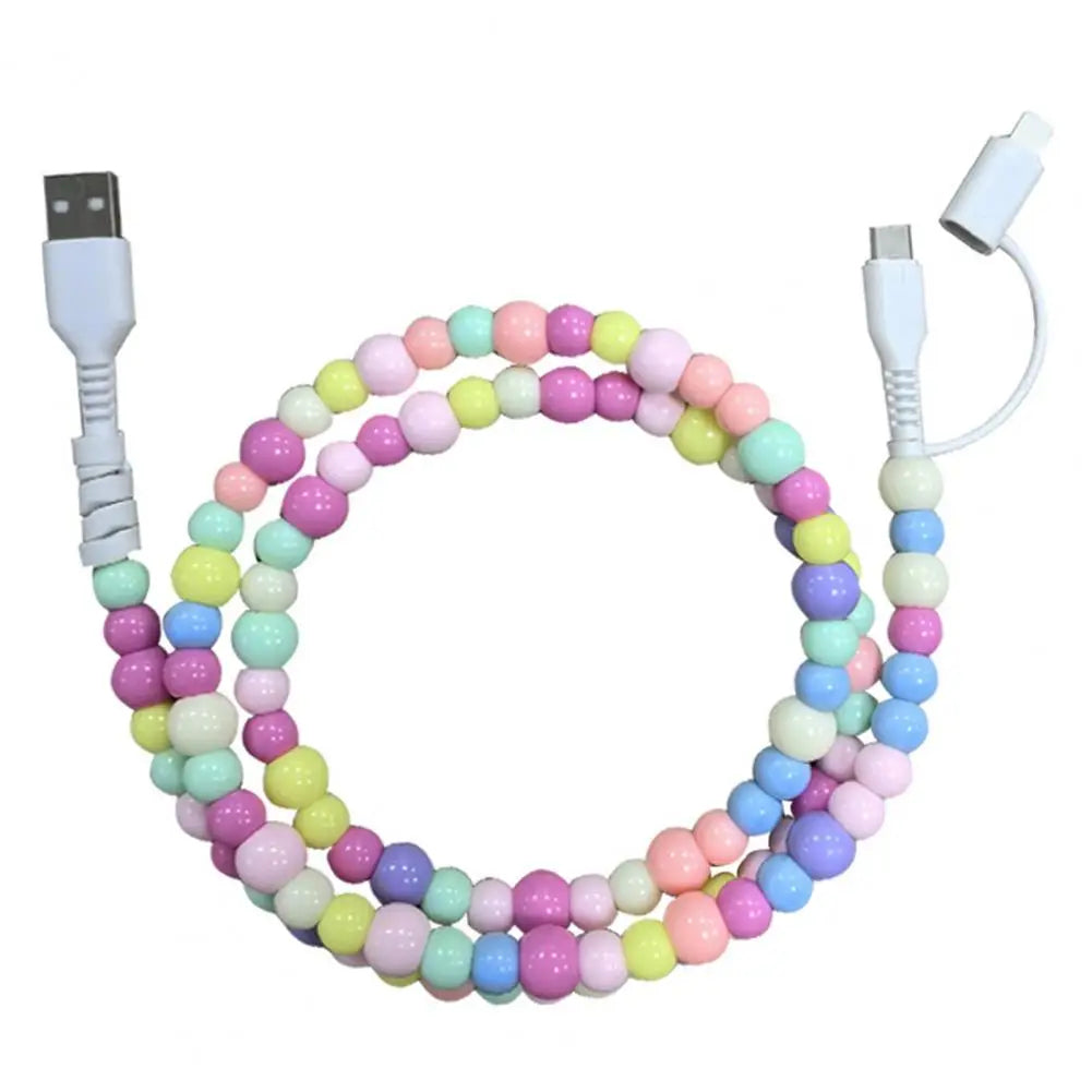 CharmCharge™ – Beaded Multi-Device Cable