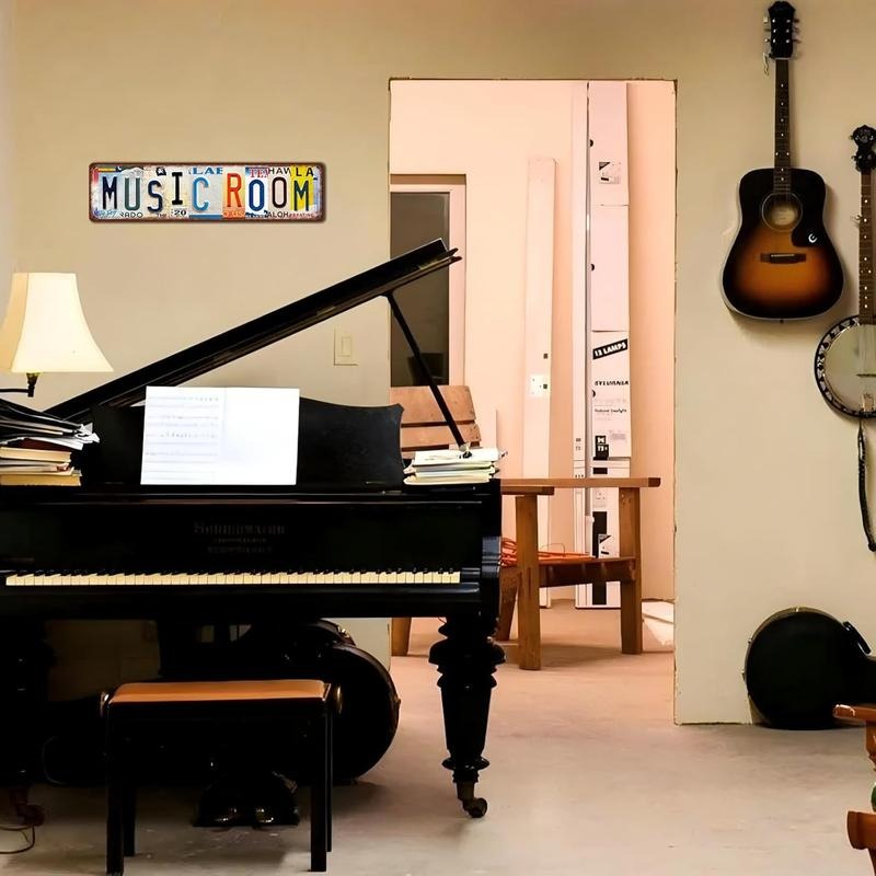 PlateWords™ – "Love You More" License Plate Wall Art Sign