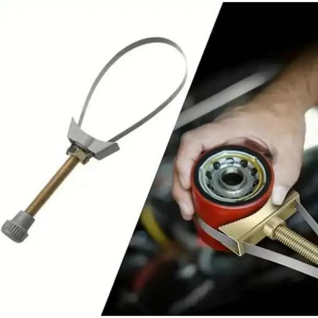GripLock™ – Adjustable Oil Filter Strap Wrench