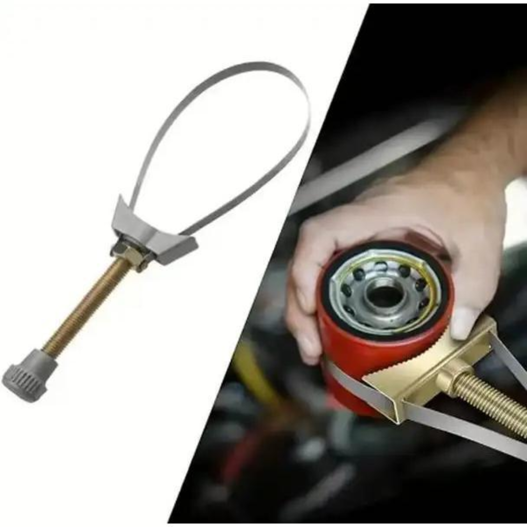 GripLock™ – Adjustable Oil Filter Strap Wrench