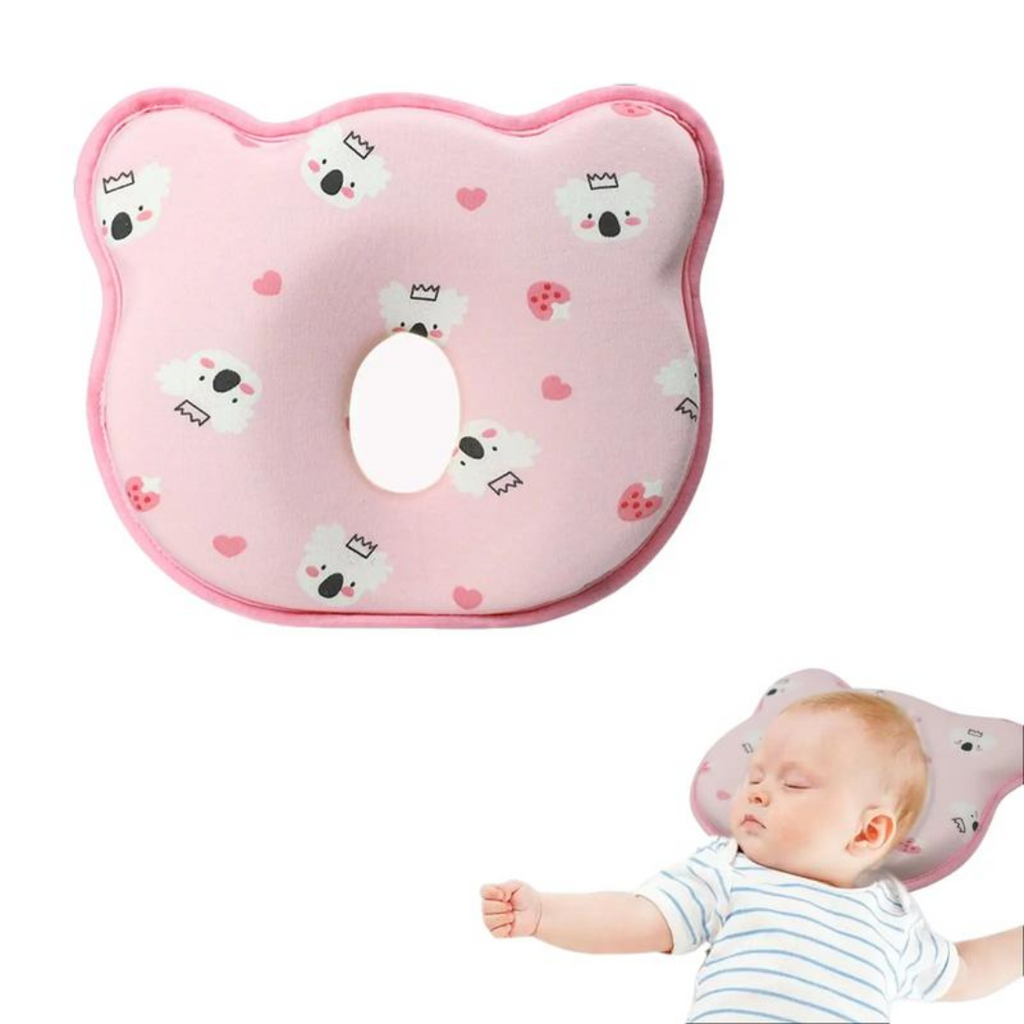 SnugRest™ – Ergonomic Newborn Head-Support Pillow