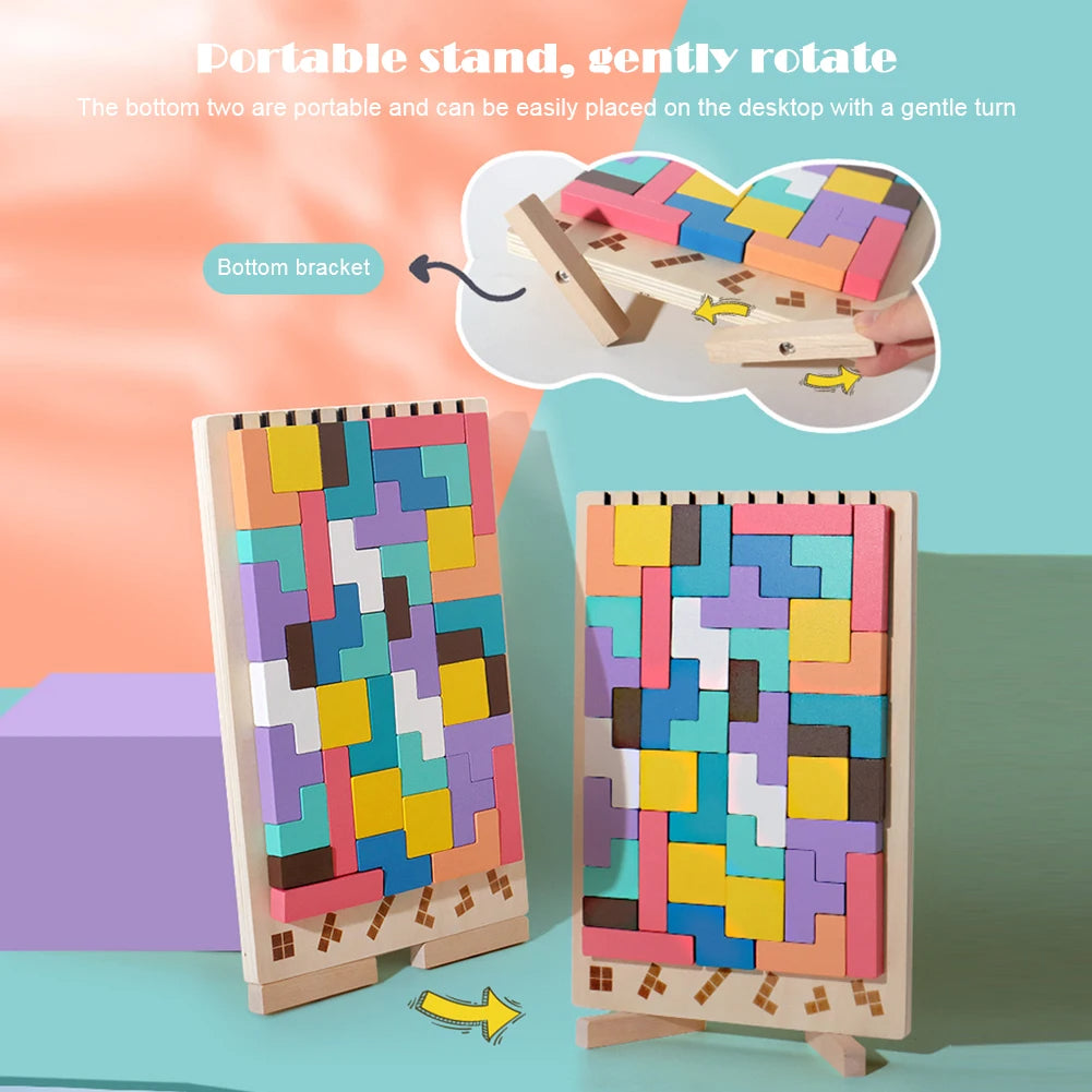 ThinkBlocks™ – Wooden Logic Puzzle Game