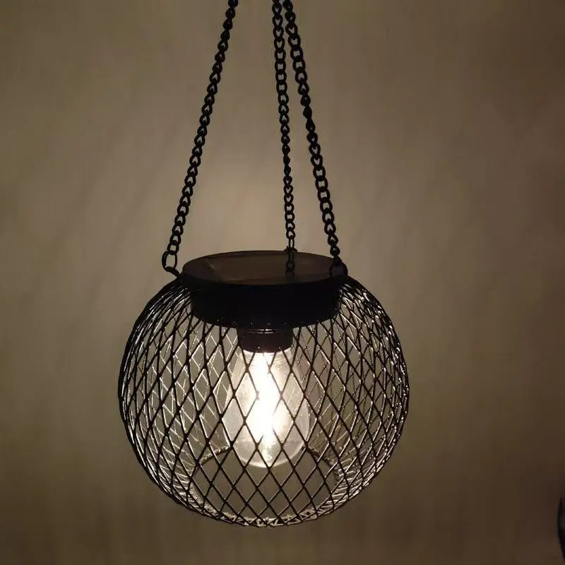GlowCage™ – Rustic Charm, Solar Power