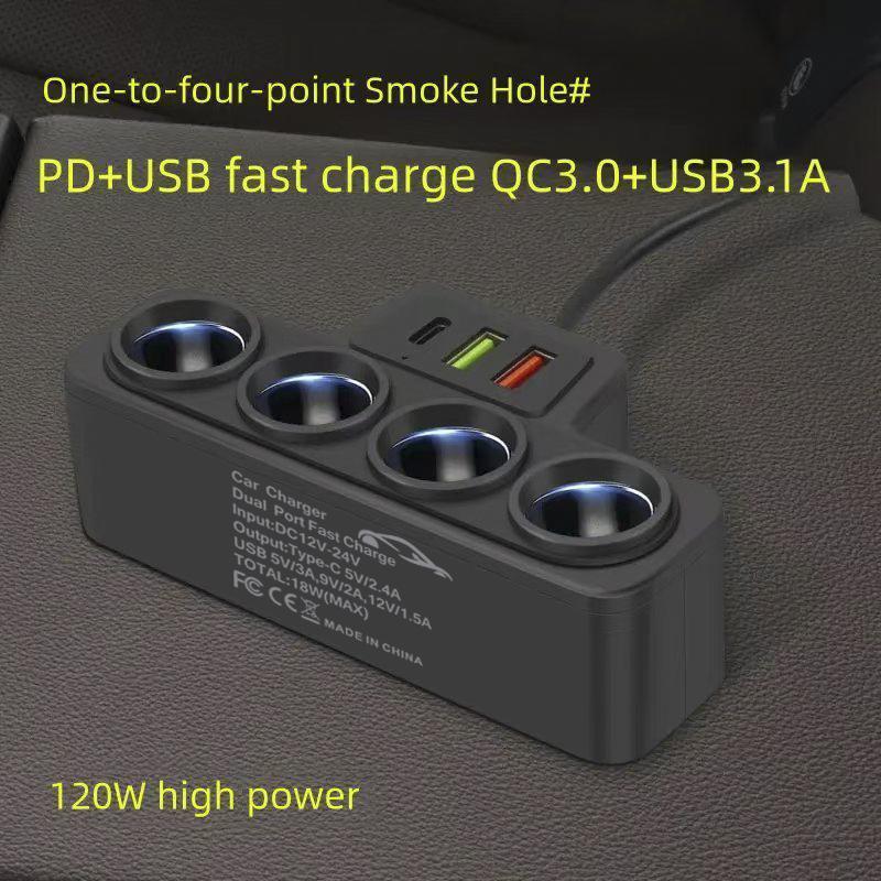 PowerHub™ - 120W Multi-Port Vehicle Power Adapter