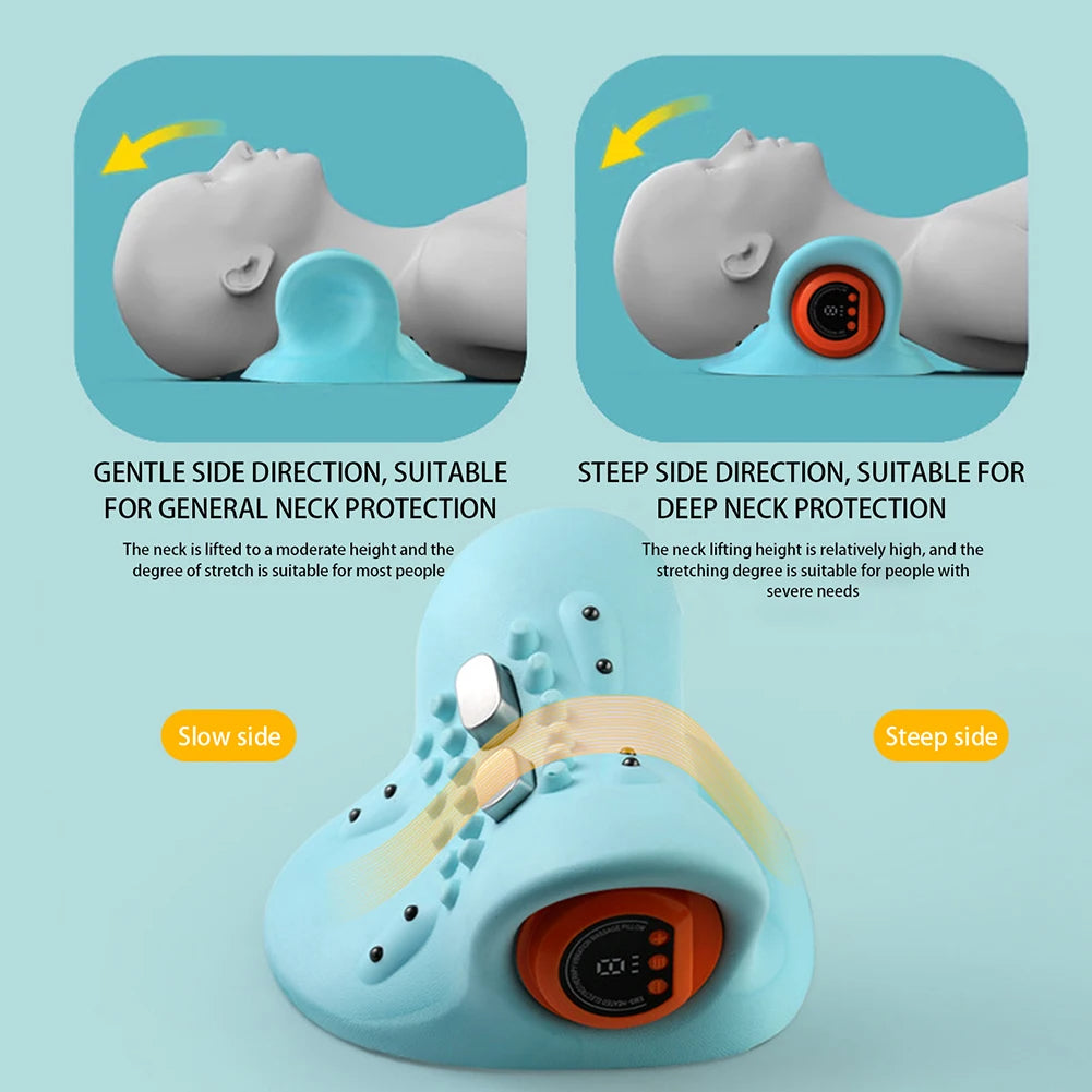 FlexRelief™ – Smart Neck Therapy Pillow