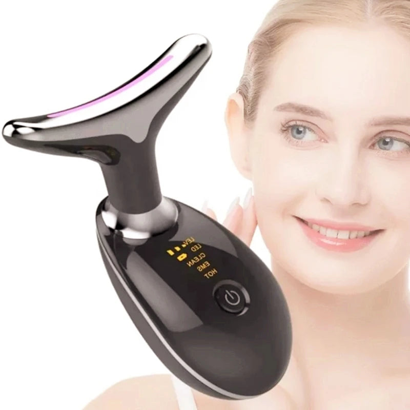 GlowLift™ – LED Light Therapy Facial Massager Tool