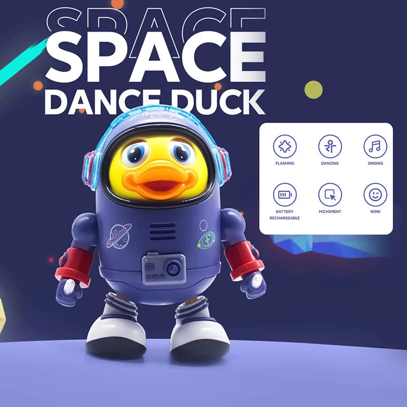 SpaceDuck™ – Dancing Musical Astronaut Duck Toy