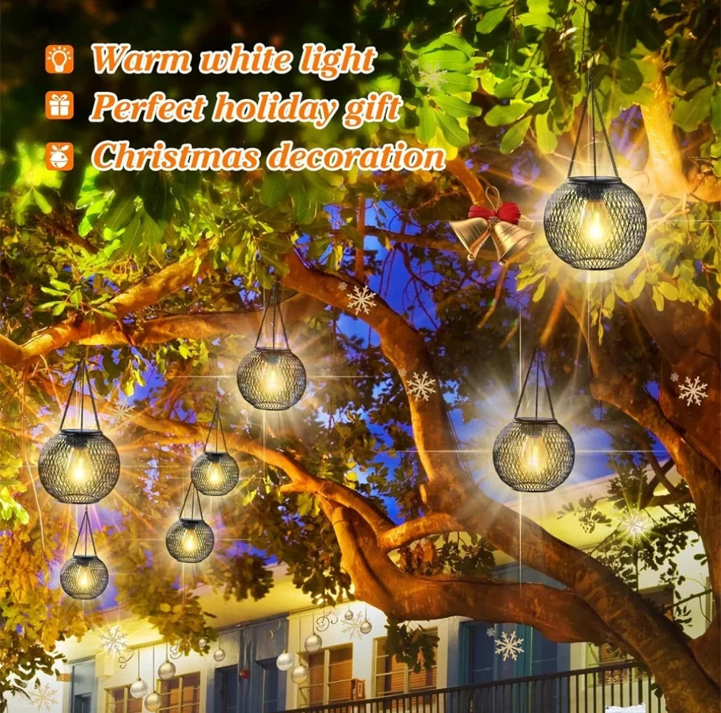 GlowCage™ – Rustic Charm, Solar Power