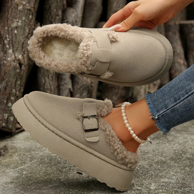 WarmWalk™ – Fur Comfort Loafers for Women