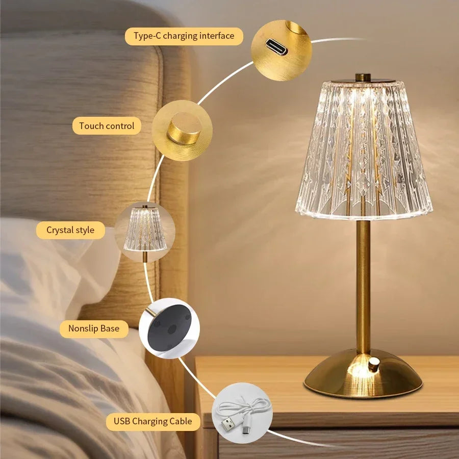 GoldBeam™ – Vintage Desk Lamp