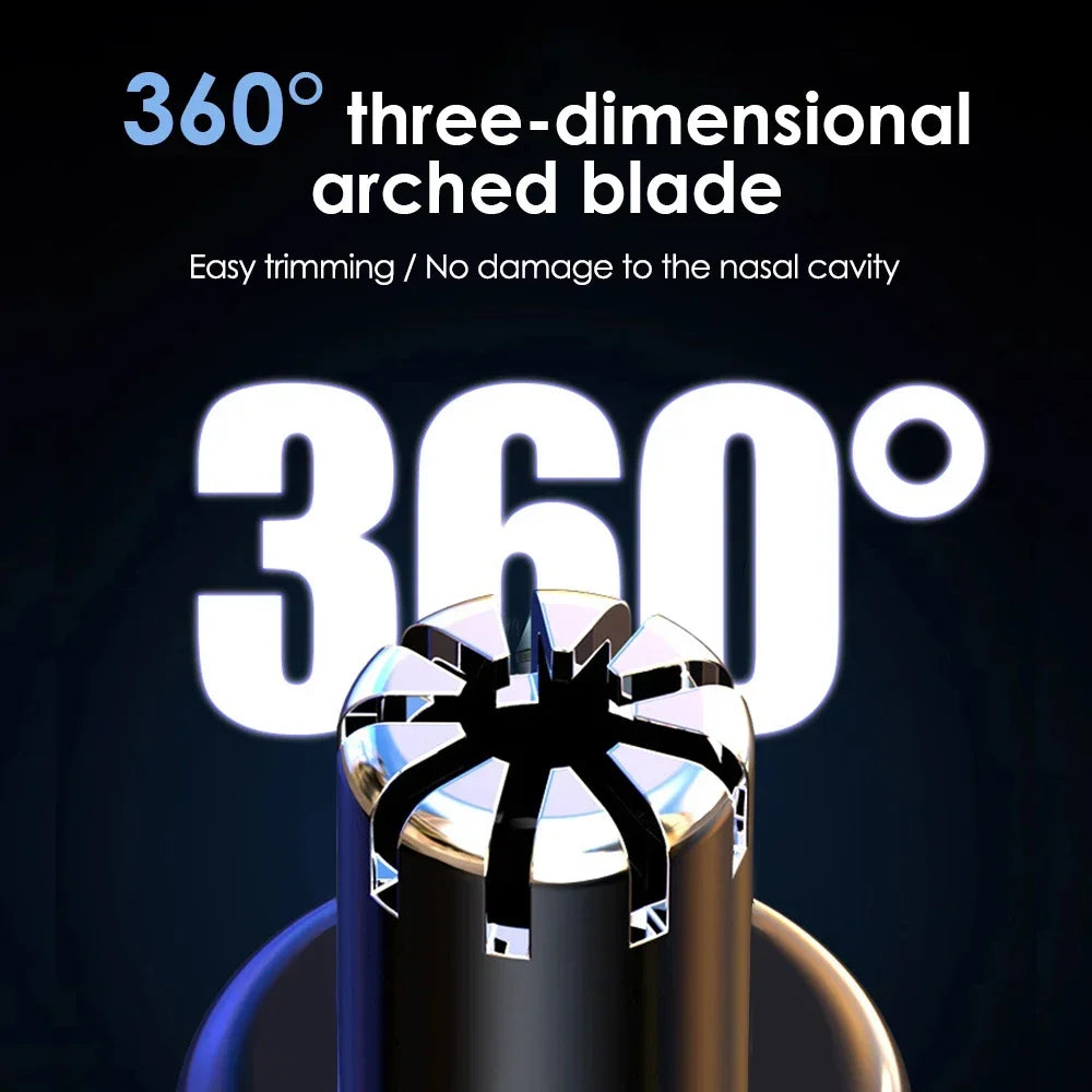 QuickTrim™ – Fast-Charge Electric Nose Hair Cutter