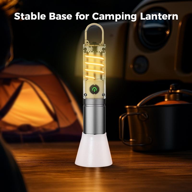 CampBeam™ – 2-in-1 Rechargeable Flashlight & Camping Lantern