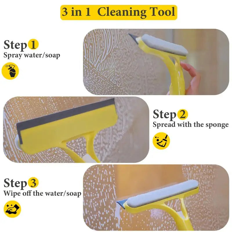 WipePro™ – The Ultimate 3-in-1 Glass Tool