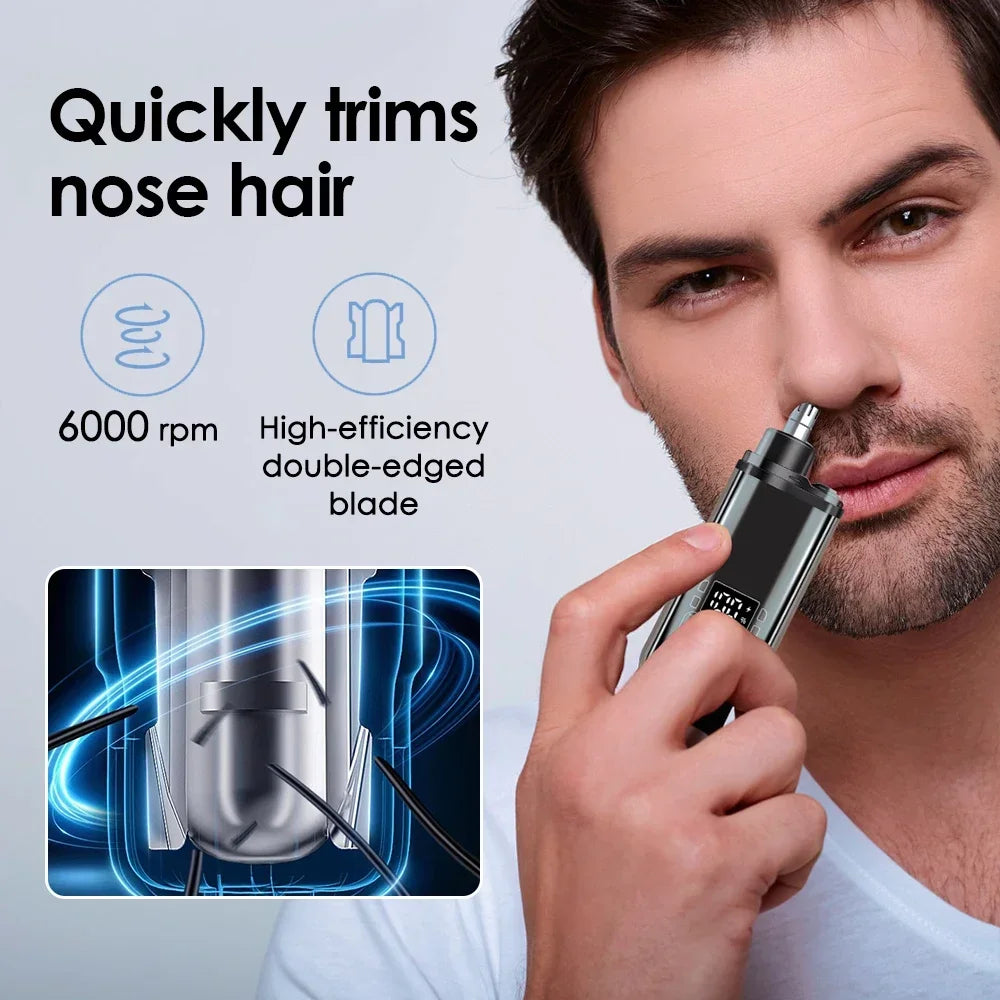 QuickTrim™ – Fast-Charge Electric Nose Hair Cutter