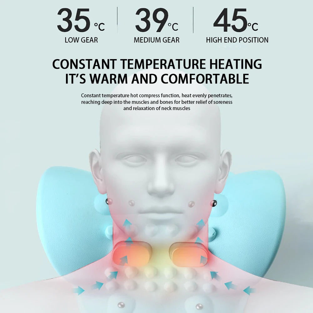 FlexRelief™ – Smart Neck Therapy Pillow
