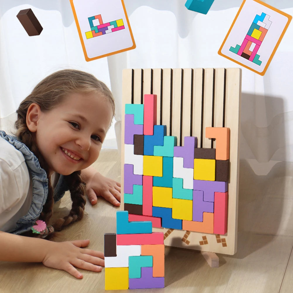 ThinkBlocks™ – Wooden Logic Puzzle Game