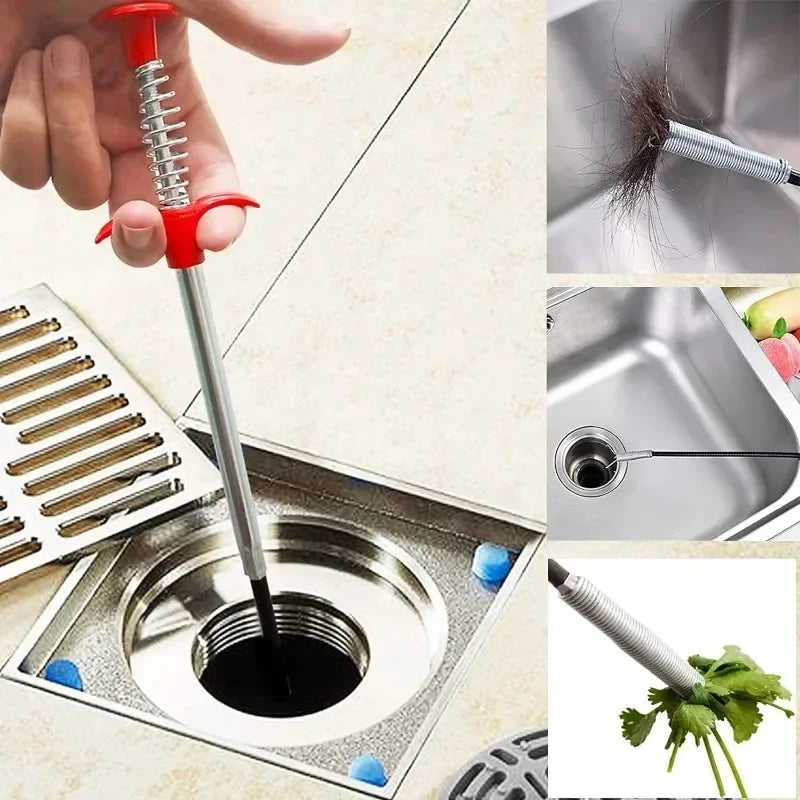 DrainClaw™ – Flexible Spring Drain Cleaning Tool