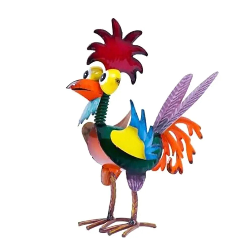 YardCock™ – Vibrant Metal Garden Sculpture
