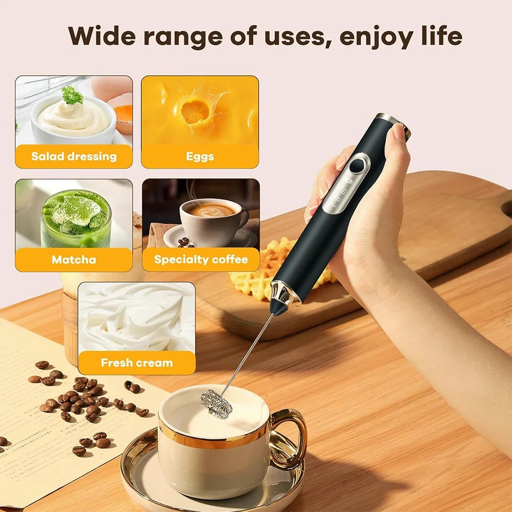 CreamWhip™ – USB Rechargeable Coffee Milk Frother