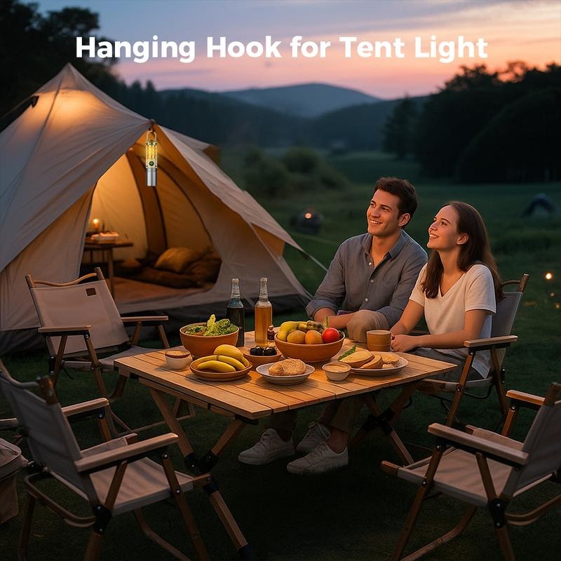 CampBeam™ – 2-in-1 Rechargeable Flashlight & Camping Lantern