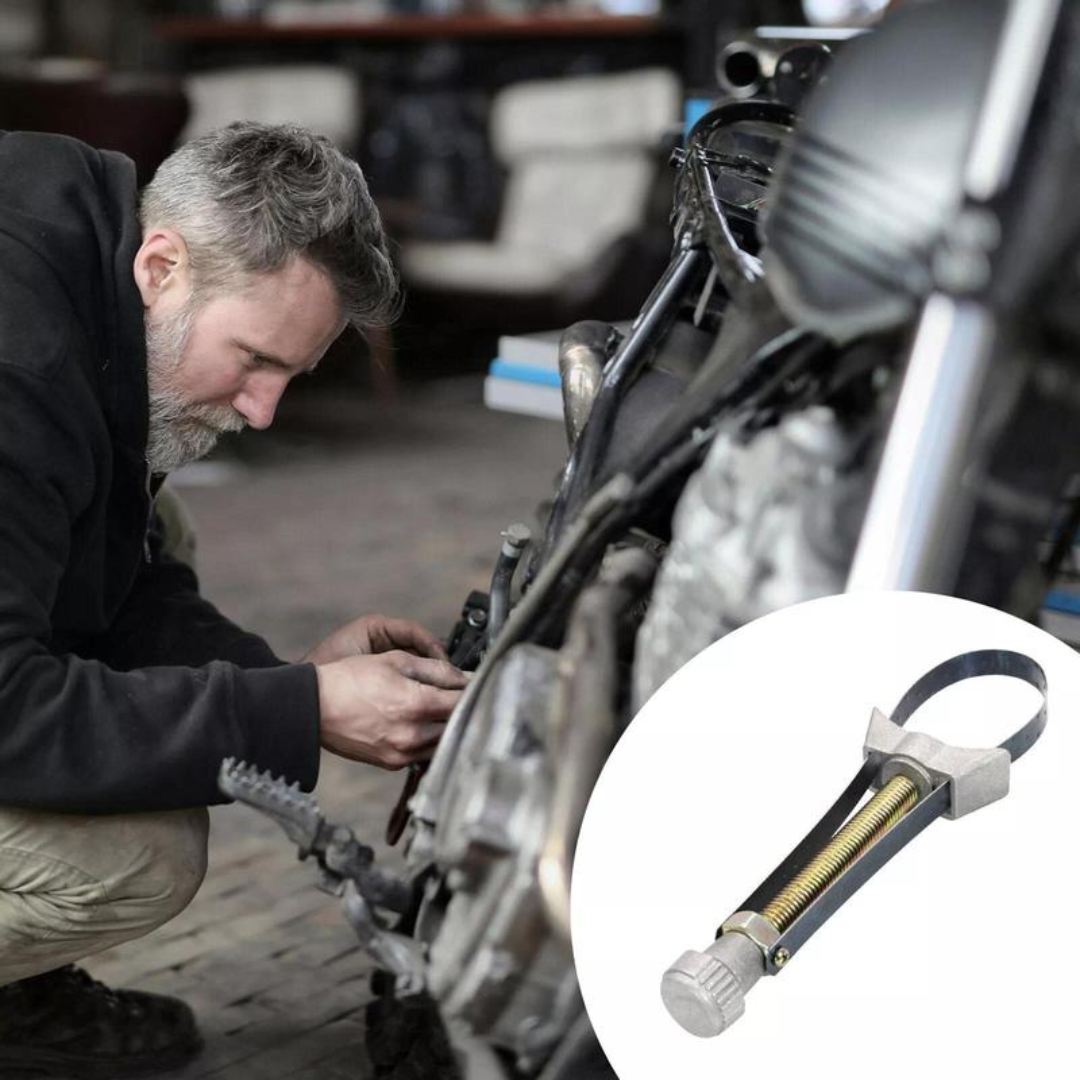 GripLock™ – Adjustable Oil Filter Strap Wrench