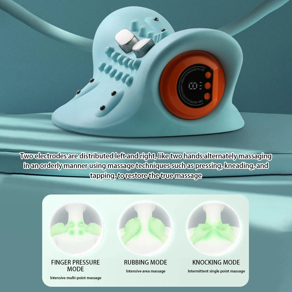 FlexRelief™ – Smart Neck Therapy Pillow