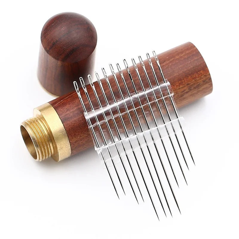 EasyThread™ – 30-Piece Self-Threading Needle Set with Case