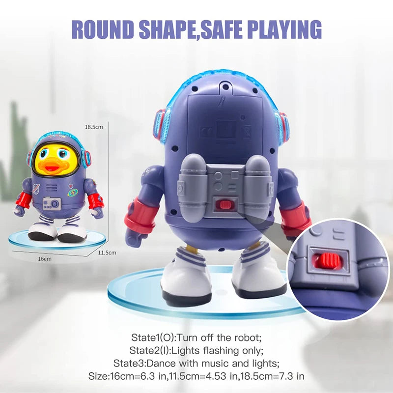 SpaceDuck™ – Dancing Musical Astronaut Duck Toy