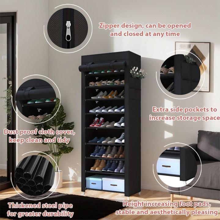 StepStack™ – Multi-Tier Shoe Organizer