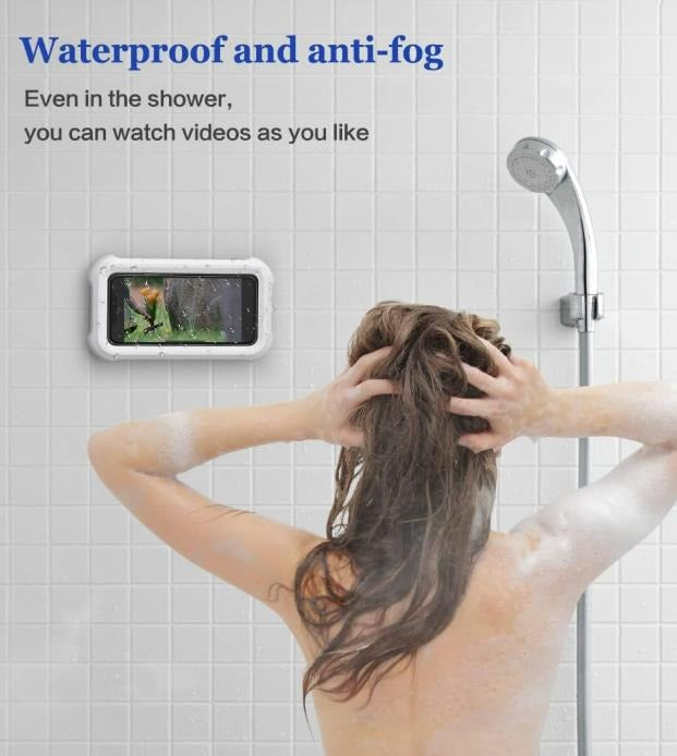 SplashSafe™ – Universal Waterproof Shower Phone Mount