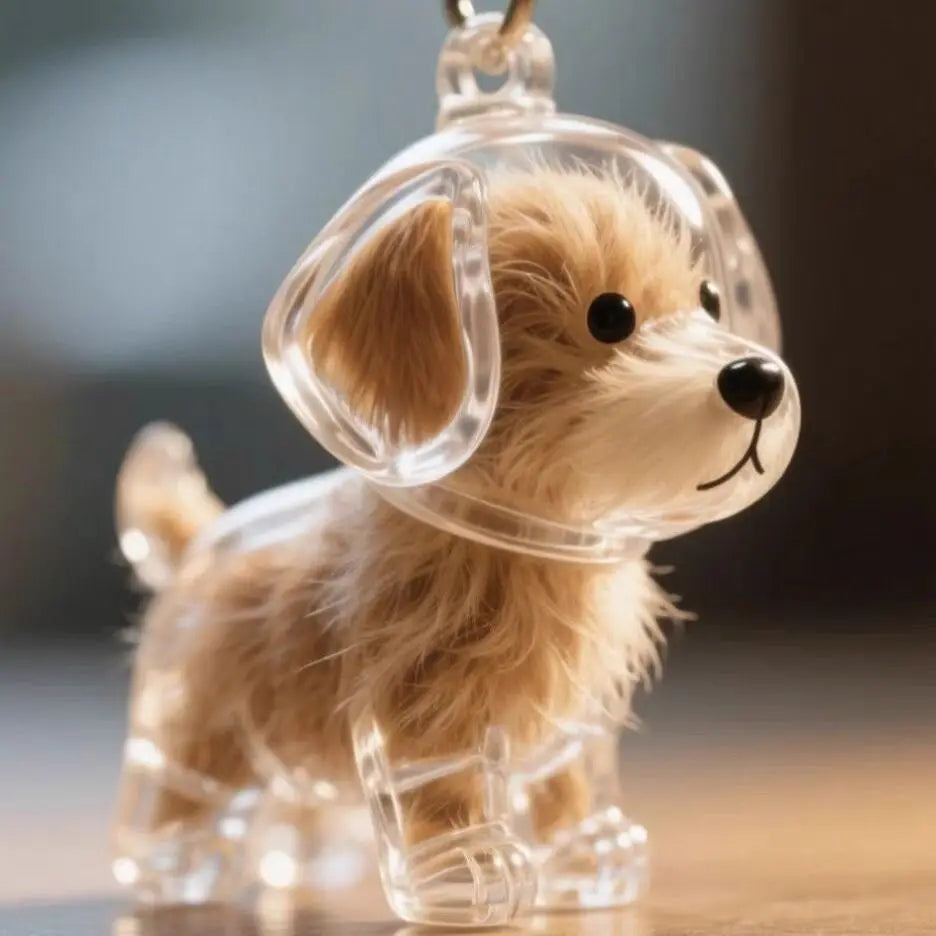 MemoryPup™ – Custom Pet Fur Memorial Keychain Kit