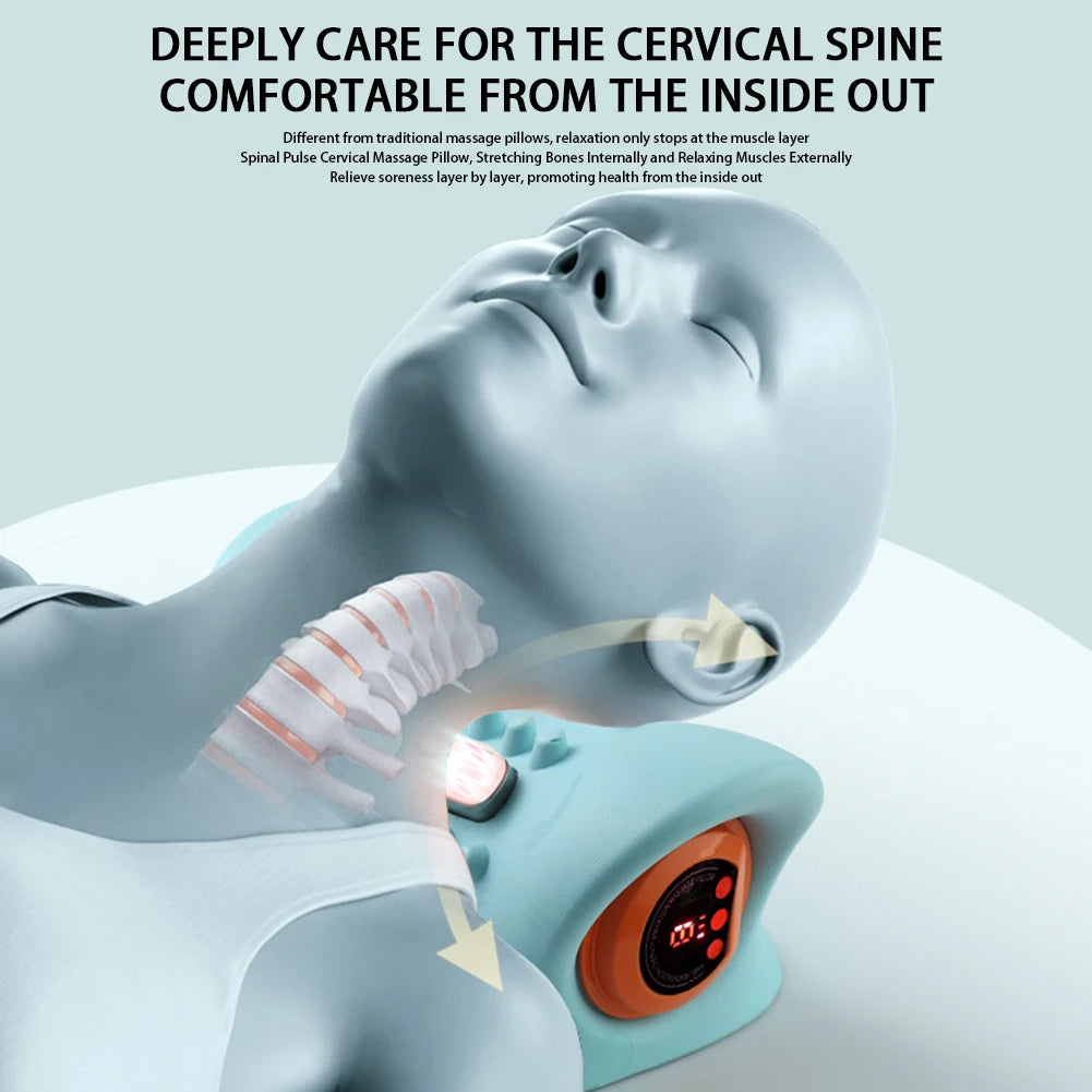 FlexRelief™ – Smart Neck Therapy Pillow