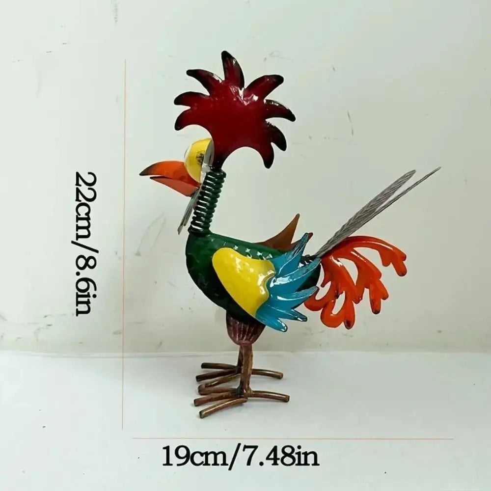 YardCock™ – Vibrant Metal Garden Sculpture
