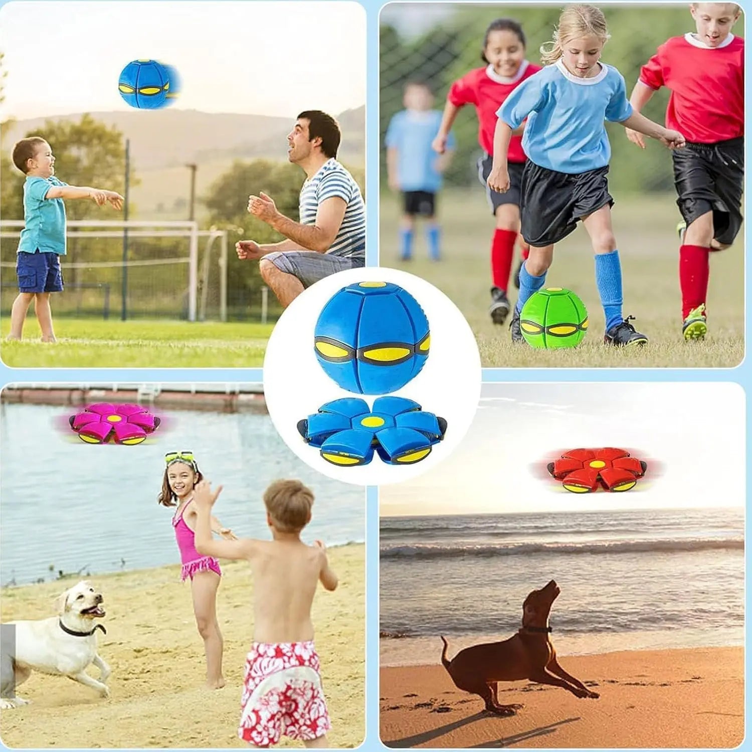 FlyDisc™ – Magic Flying Saucer Ball Transformation Toy