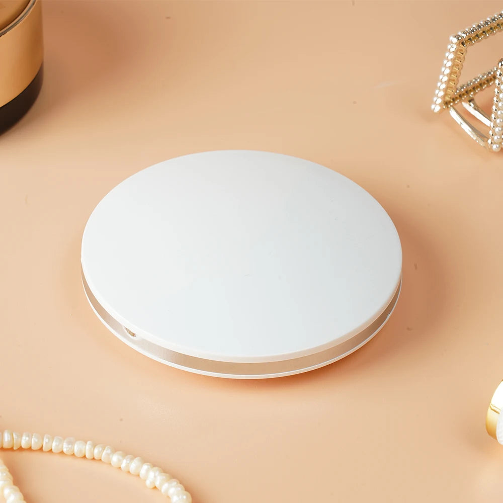 GlowMirror™ – LED Lighted Compact Makeup Mirror