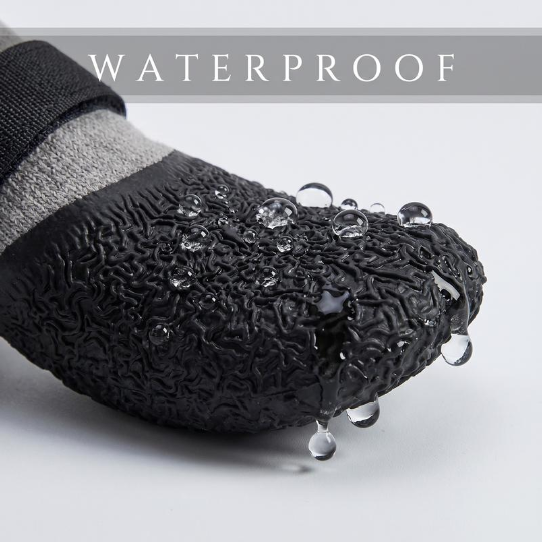 PawGrip™ – Waterproof Non-Slip Dog Boots Set