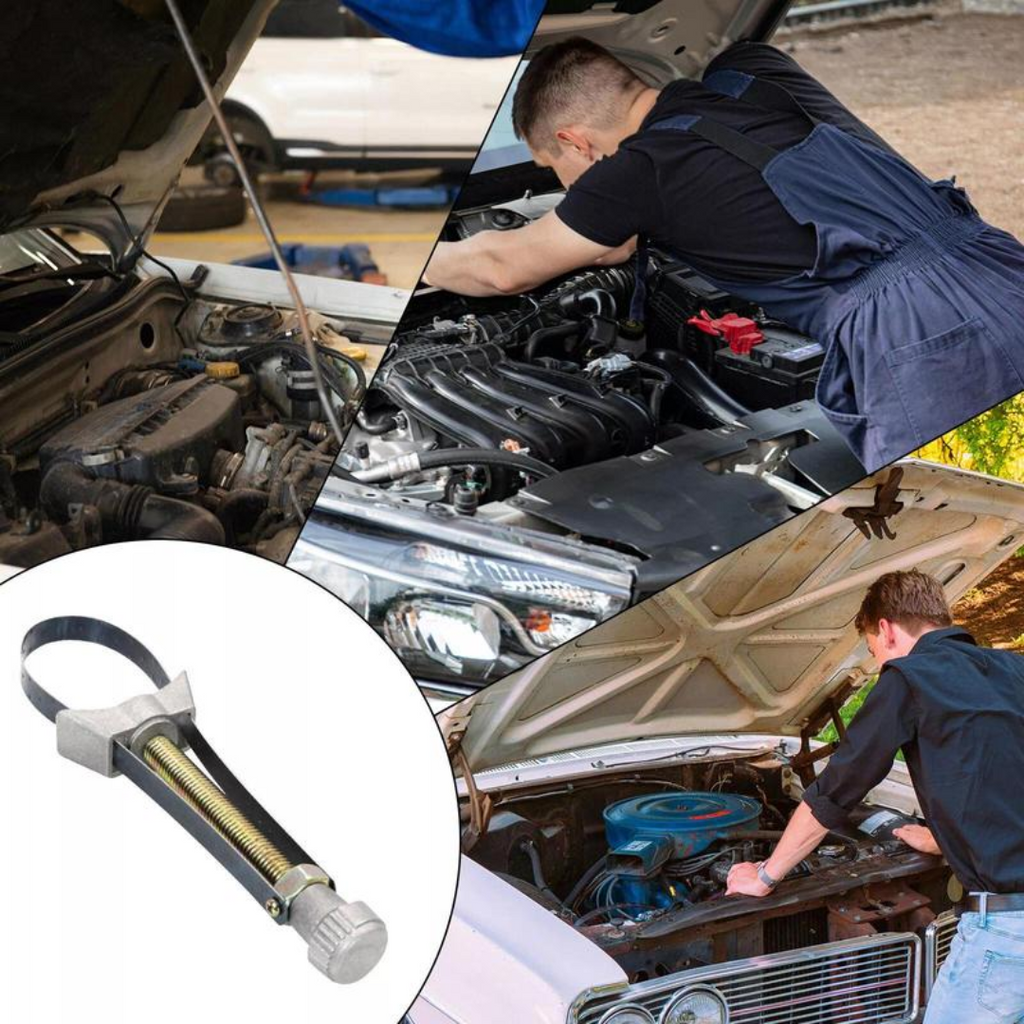 GripLock™ – Adjustable Oil Filter Strap Wrench