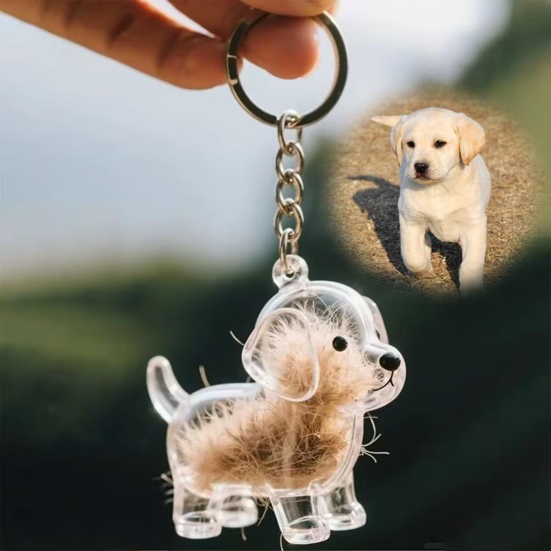 MemoryPup™ – Custom Pet Fur Memorial Keychain Kit
