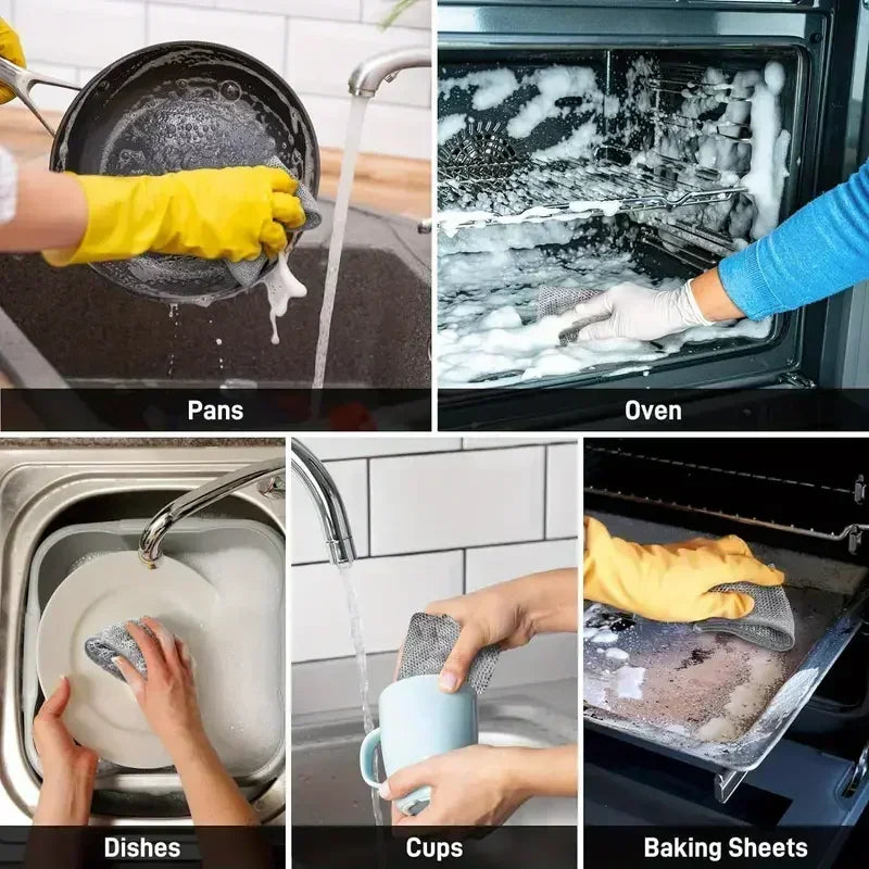 10 PCS Dishwashing Rag