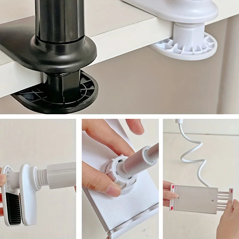 FlexiArm™ – 360° Rotating Bedside Phone Tablet Holder