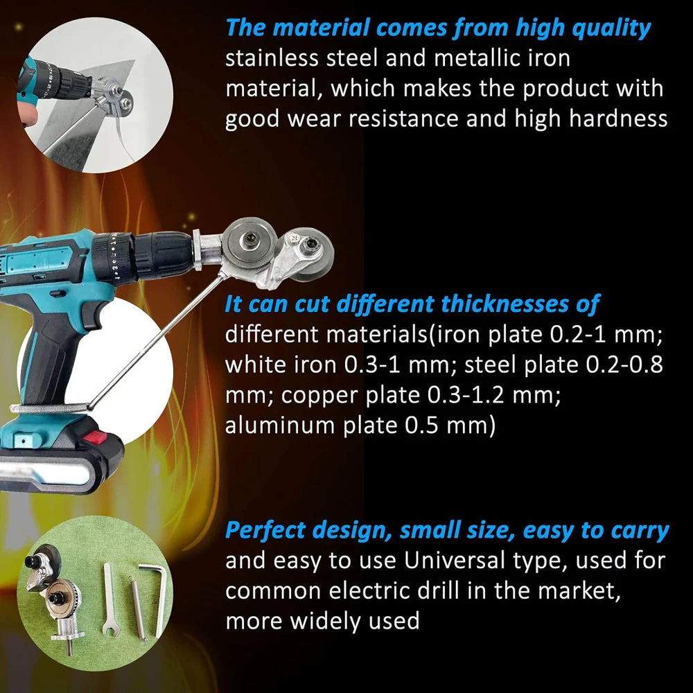 MetalMaster™ – Drill-Powered Cutting Tool