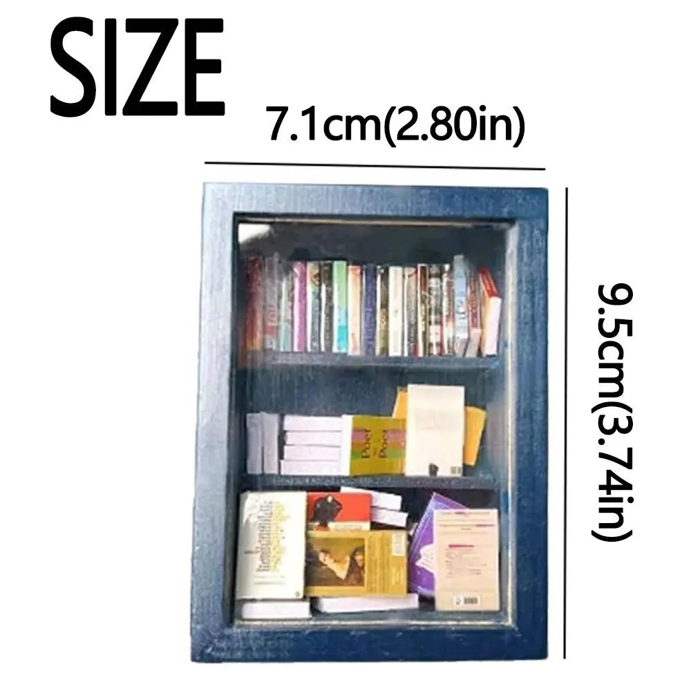 BookBox™ – Mini Wooden Secret Bookshelf