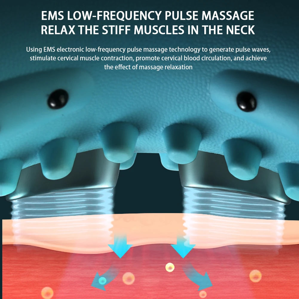 FlexRelief™ – Smart Neck Therapy Pillow
