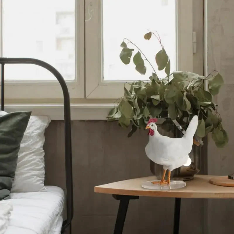 RoosterGlow™ – Novelty Chicken Shaped Desk Lamp