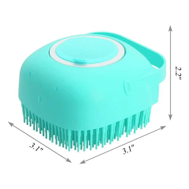ScrubPup™ – Dog Shampoo & Massage Brush