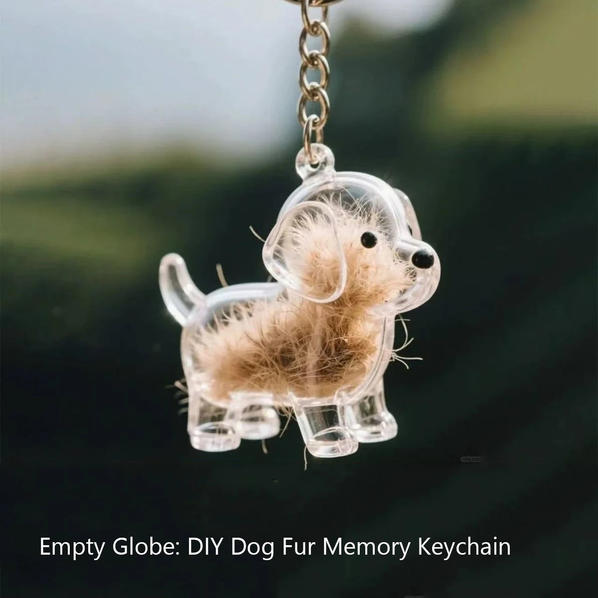 MemoryPup™ – Custom Pet Fur Memorial Keychain Kit