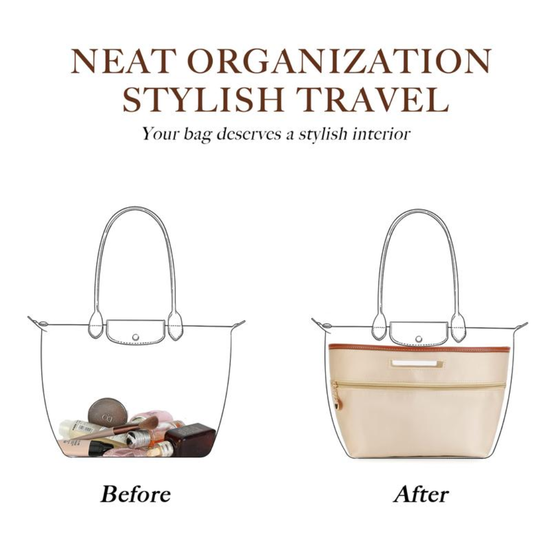 BagInBag™ – Multi-Pocket Tote Bag Organizer