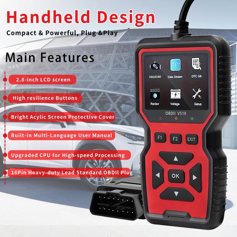 DiagPro™ – Advanced OBD2 Vehicle Diagnostic Scanner