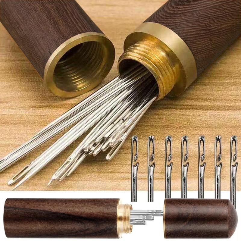 EasyThread™ – 30-Piece Self-Threading Needle Set with Case