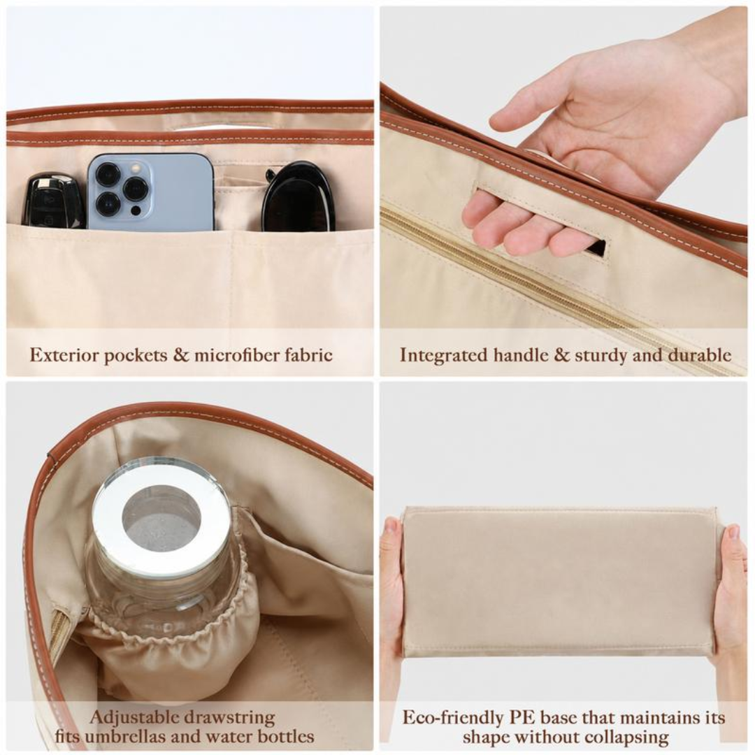 BagInBag™ – Multi-Pocket Tote Bag Organizer